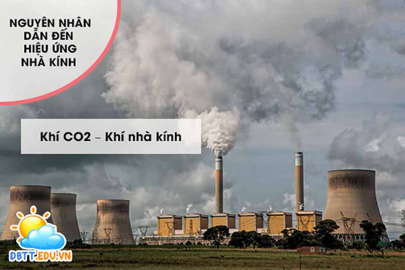 Khí thải CO2 nguyên nhân gây ra hiệu ứng nhà kính